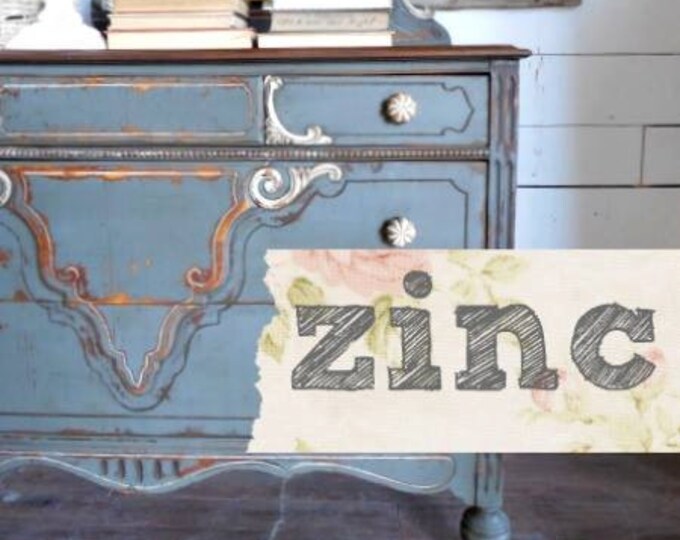 Sweet Pickins Milk Paint Color ZINC Farmhouse Cottage Etsy