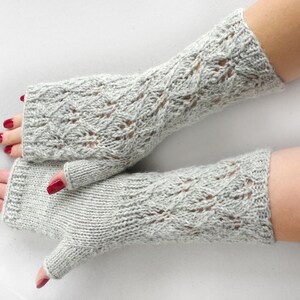 The Raven Writing Gloves Fingerless Gloves Cotton, Arm Warmers