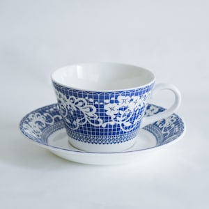 Vintage Gustavsberg Stig Lindberg Ada coffee cup with saucer
