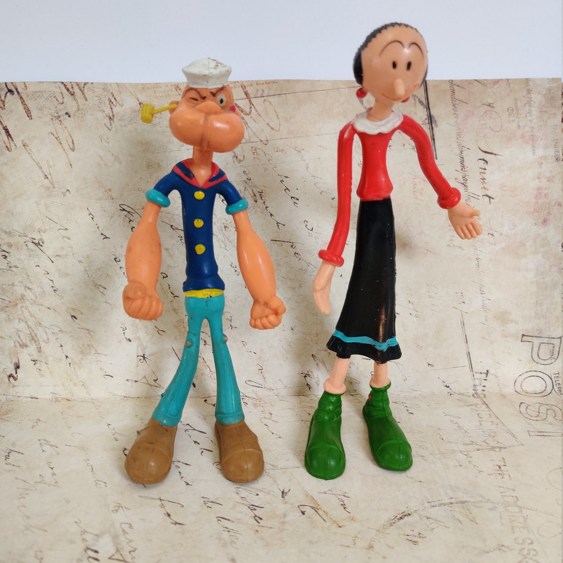 popeye bendable figures