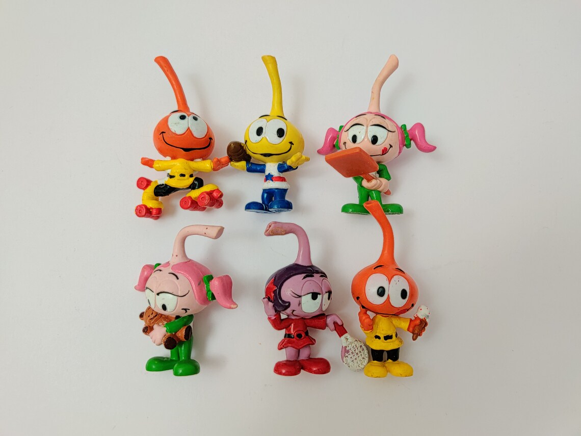 Snorks set of 6 figures vintage Schleich Hannah Barbera Etsy