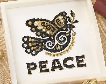 Dove of Peace - Cross Stitch Pattern (Digital Format - PDF)