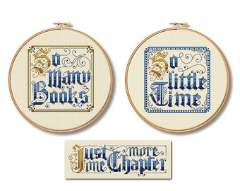 Books Are Always a Good Idea Cross Stitch Pattern, Counted Cross