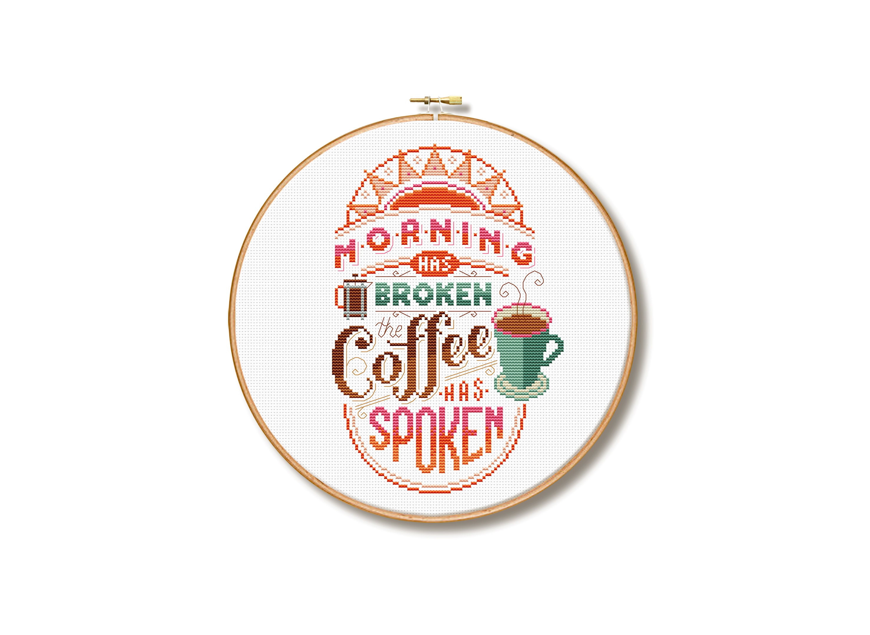 Morning Coffee - Cross Stitch Pattern (digital Format - PDF) - Etsy