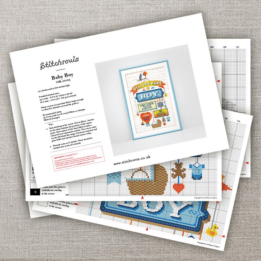 Baby Boy Customisable Cross Stitch Pattern Digital Format Etsy Baby boy customisable cross stitch pattern digital format