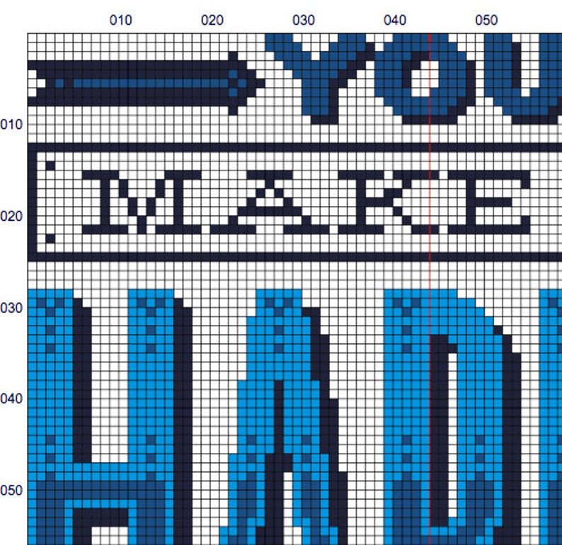 Happy when Skies are Grey Cross Stitch Pattern Digital Format PDF image 3