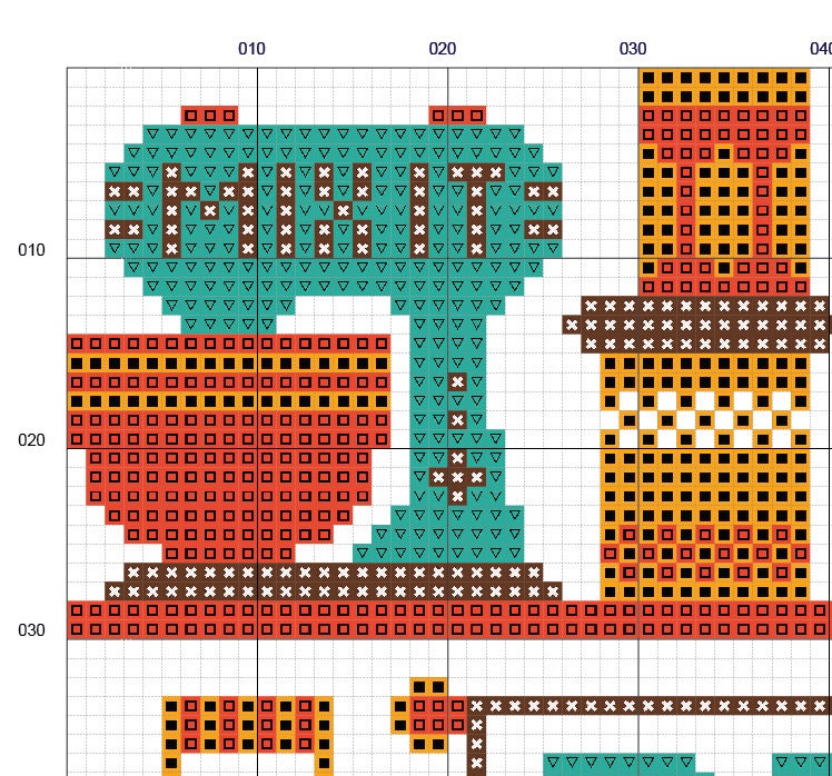 Bake a Cake Cross Stitch Pattern digital Format PDF - Etsy