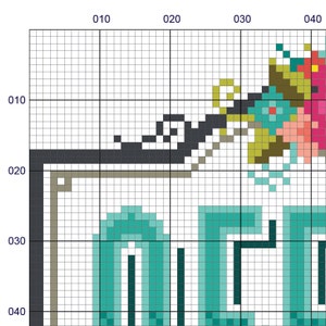 Office Sweet Office Cross Stitch Pattern Digital Format PDF image 3