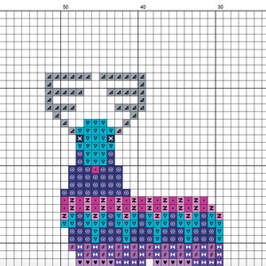 Christmas Motifs Cross Stitch Pattern digital Format PDF - Etsy