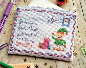 Letter to Santa Cross Stitch Pattern (Digital Format - PDF)