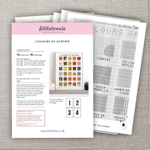 Colours of Autumn - Cross Stitch Pattern (digital Format - PDF) - Etsy