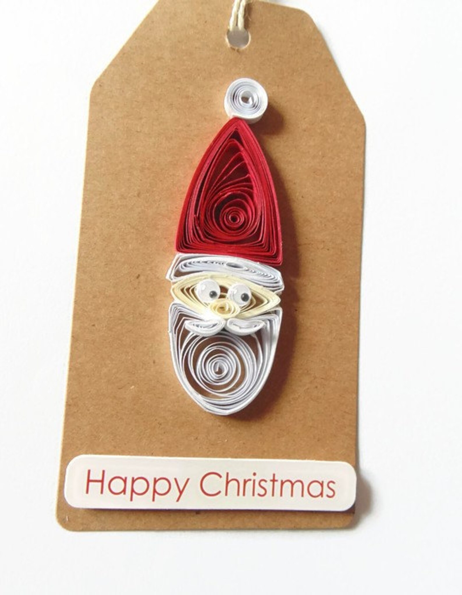 Christmas tags Christmas gift tags gift tags quilled gift Etsy