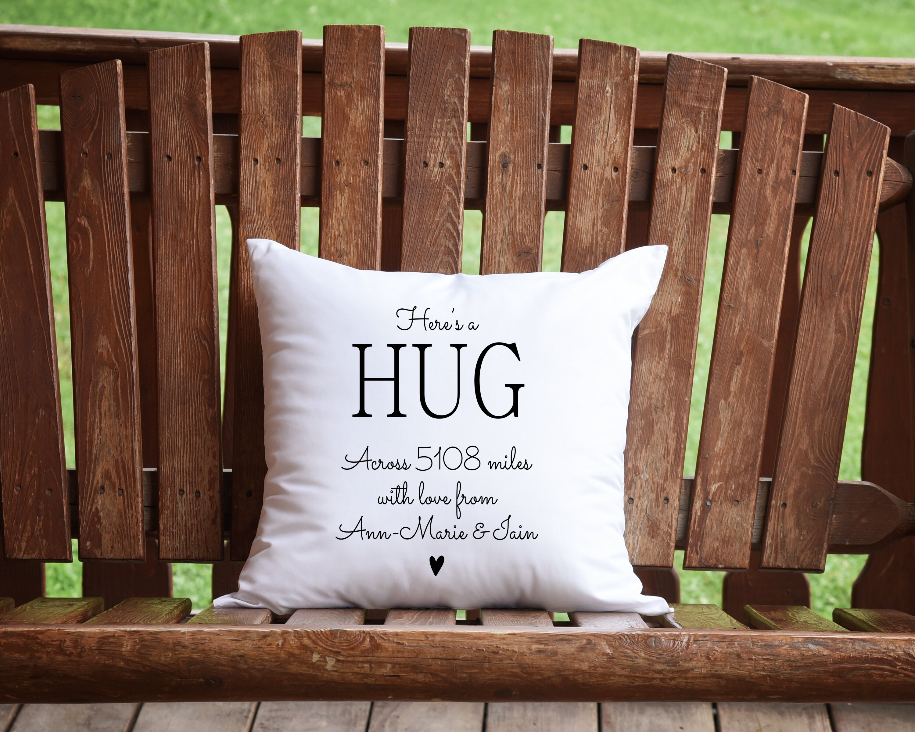 Long Distance Hug Pillow A hugging pillow is a perfect long Etsy