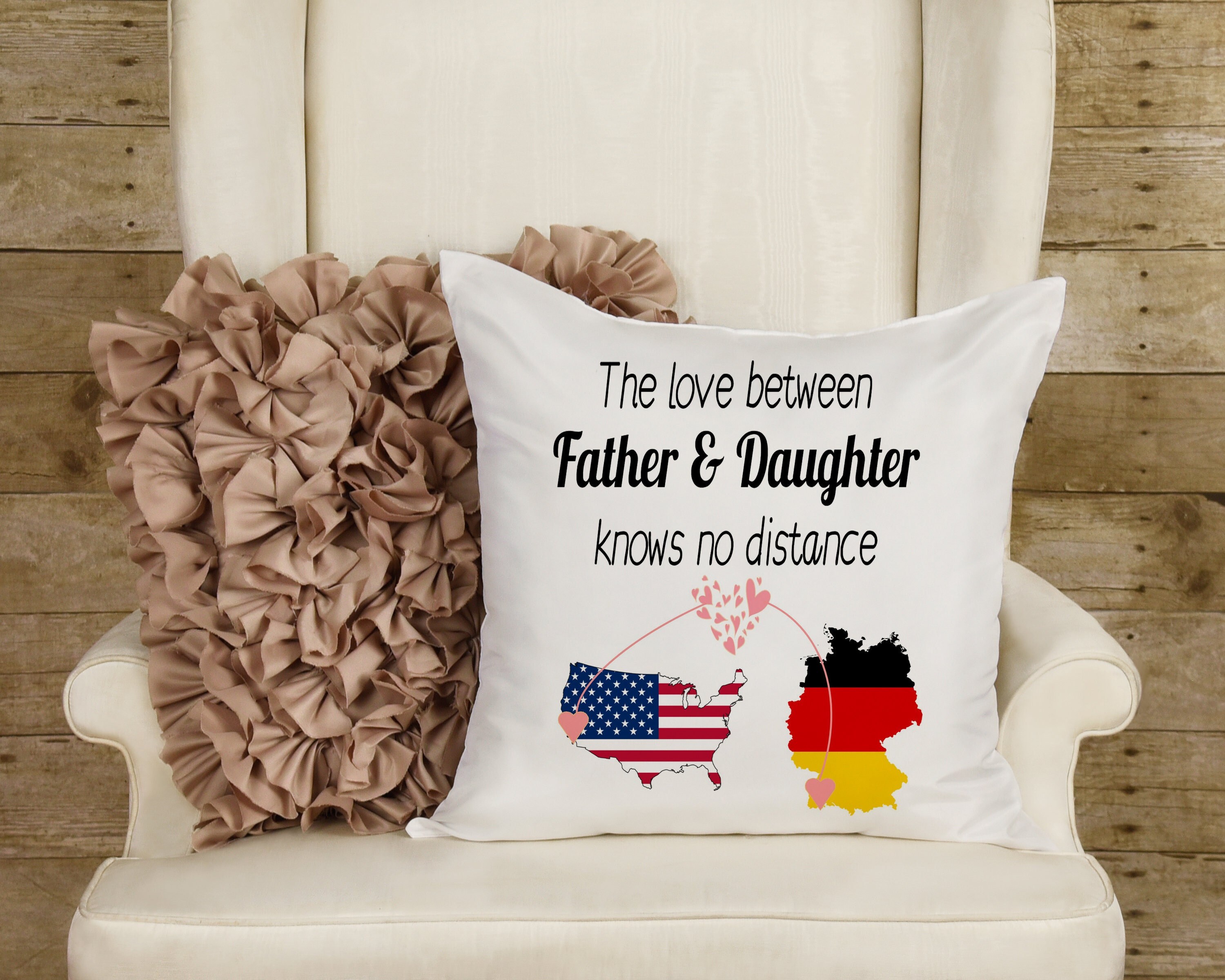 Long Distance Pillow Makes a Fab Long Distance Family Gift Etsy UK