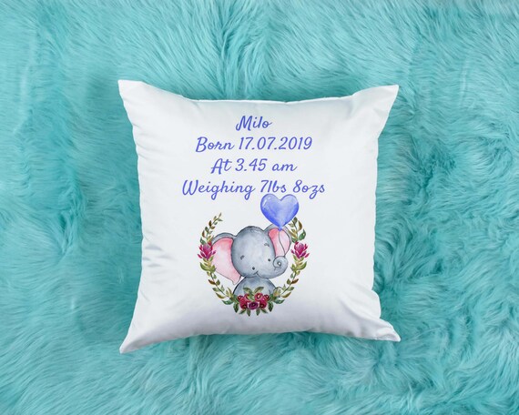 personalised baby pillows