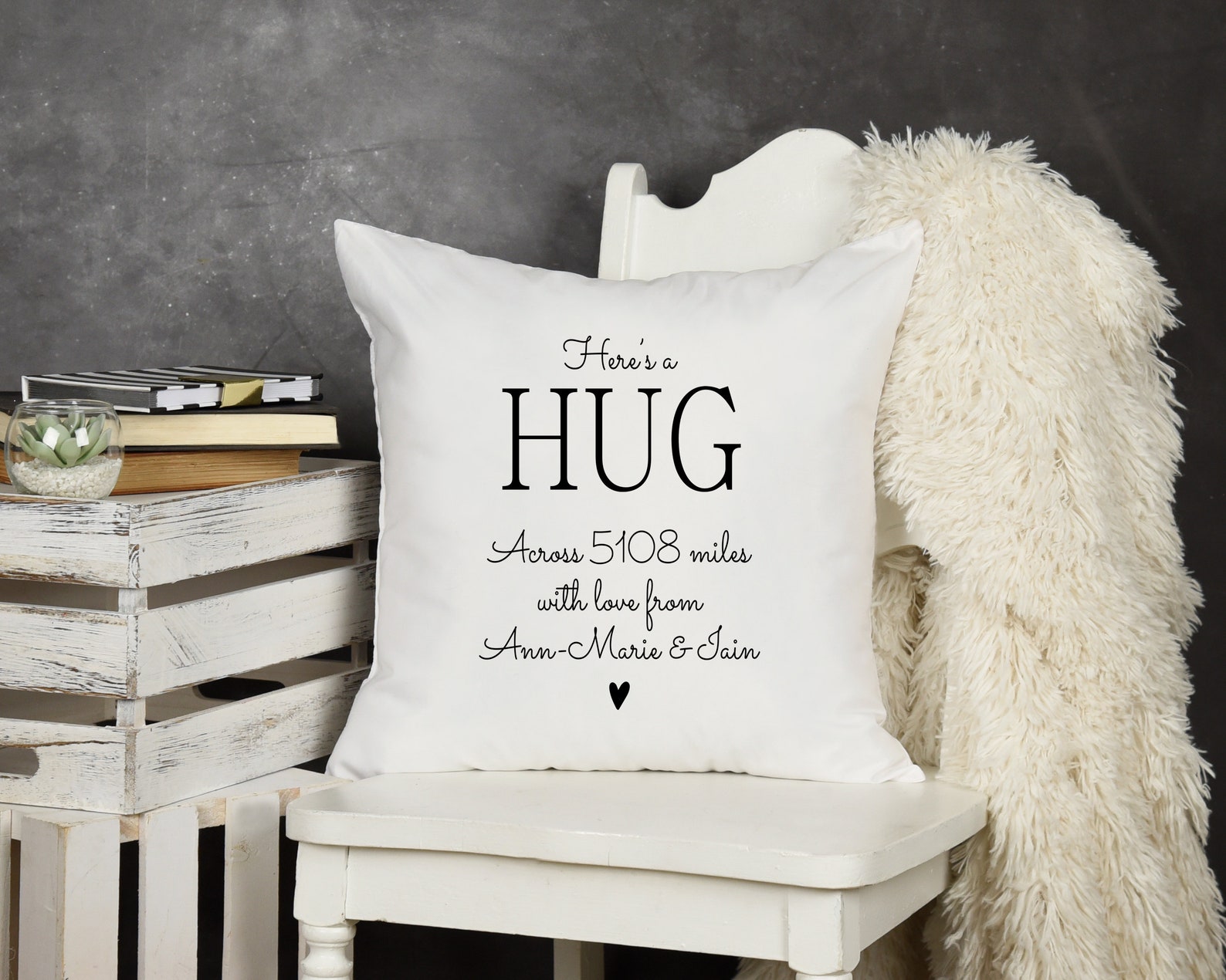 Long Distance Hug Pillow A hugging pillow is a perfect long Etsy