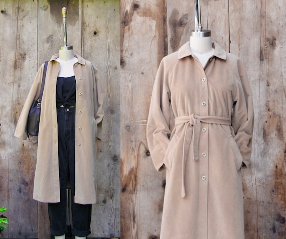 vintage BONNIE CASHIN coat + vintage 70s belted tr