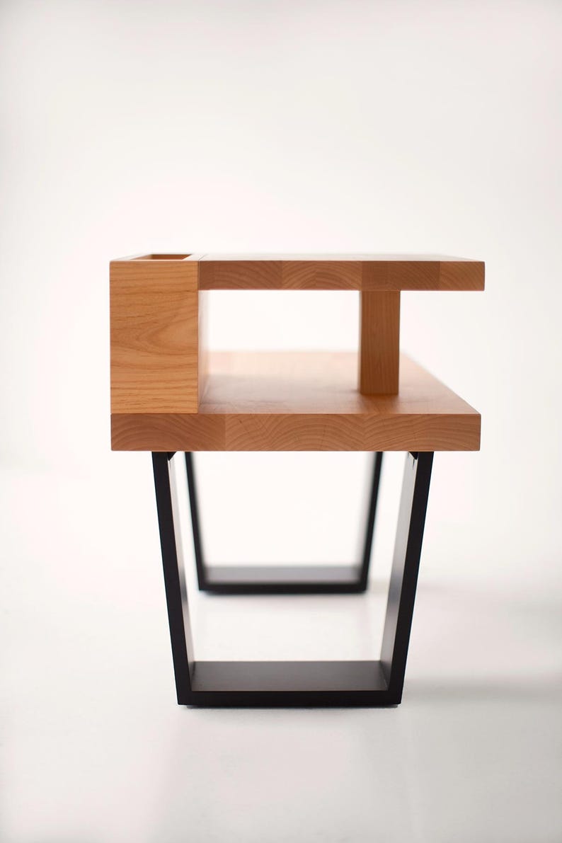Mid Century Inspired End Table - Etsy