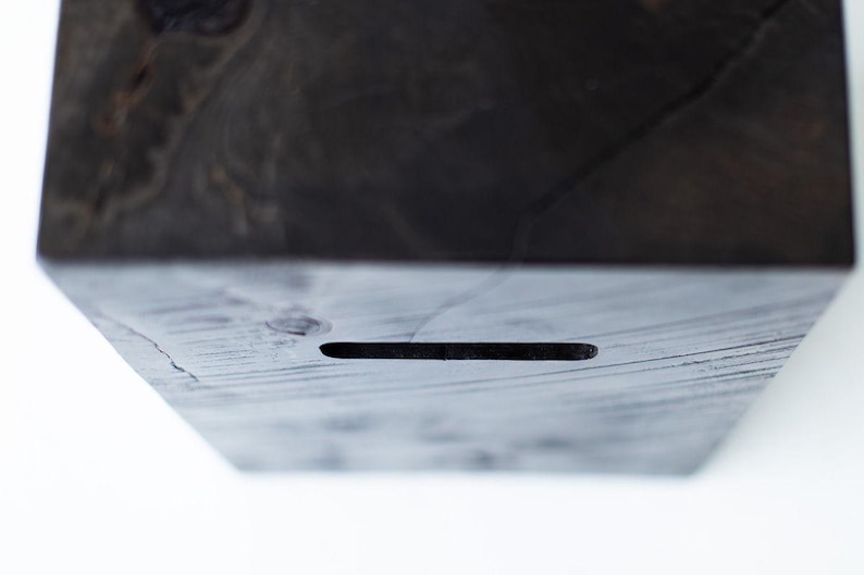 modern wood side table, image 4