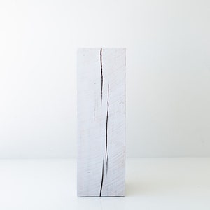 Modern Pedestal Display Stand in White