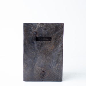 modern wood side table, image 5