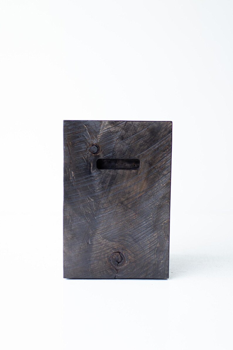 modern wood side table, image 5