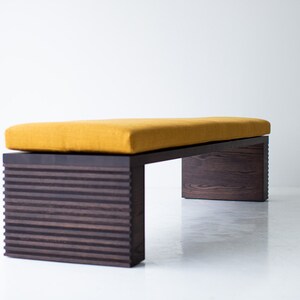 Cicely Bench with Chunky Leg