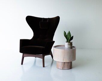 Breeze side table | Modern Wood Side Table | Customizable | Great for living rooms!