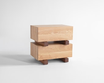 White Oak Santa Fe Nightstand