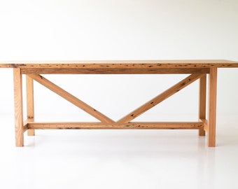 Farm Table, Farmhouse Table, Trestle Table, Dining Room Table, Dining Table, Rustic, Furniture, Vintage, Farmhouse Table, Farm