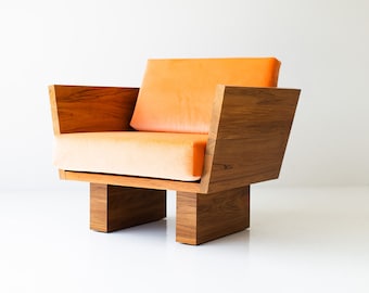 Solid Teak Outdoor Lounge Chair - The Suelo