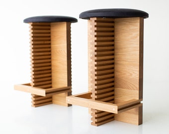 White Oak Counter Stools - The Cicely