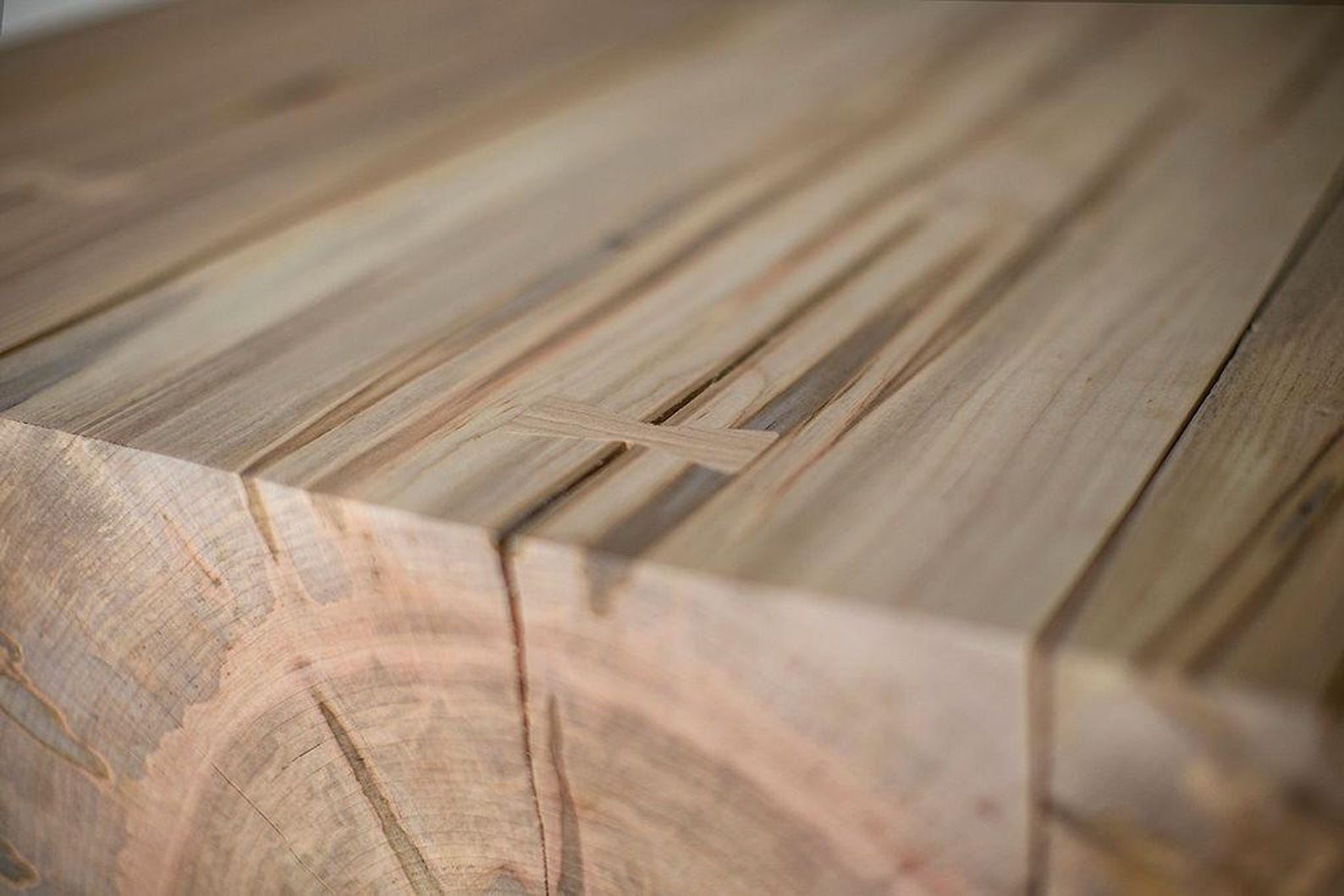 Solid Log Coffee Table - 3 Bay - Etsy