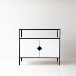 Mid-Century Modern Chest With Doors by Bertu