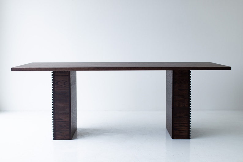 Cicely Dining Table Chunky Leg image 1