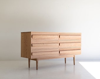 White Oak Modern Dresser