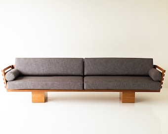 Large Outdoor Slatted Suelo® Sofa