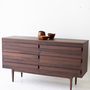 Modern Walnut Dresser image 3