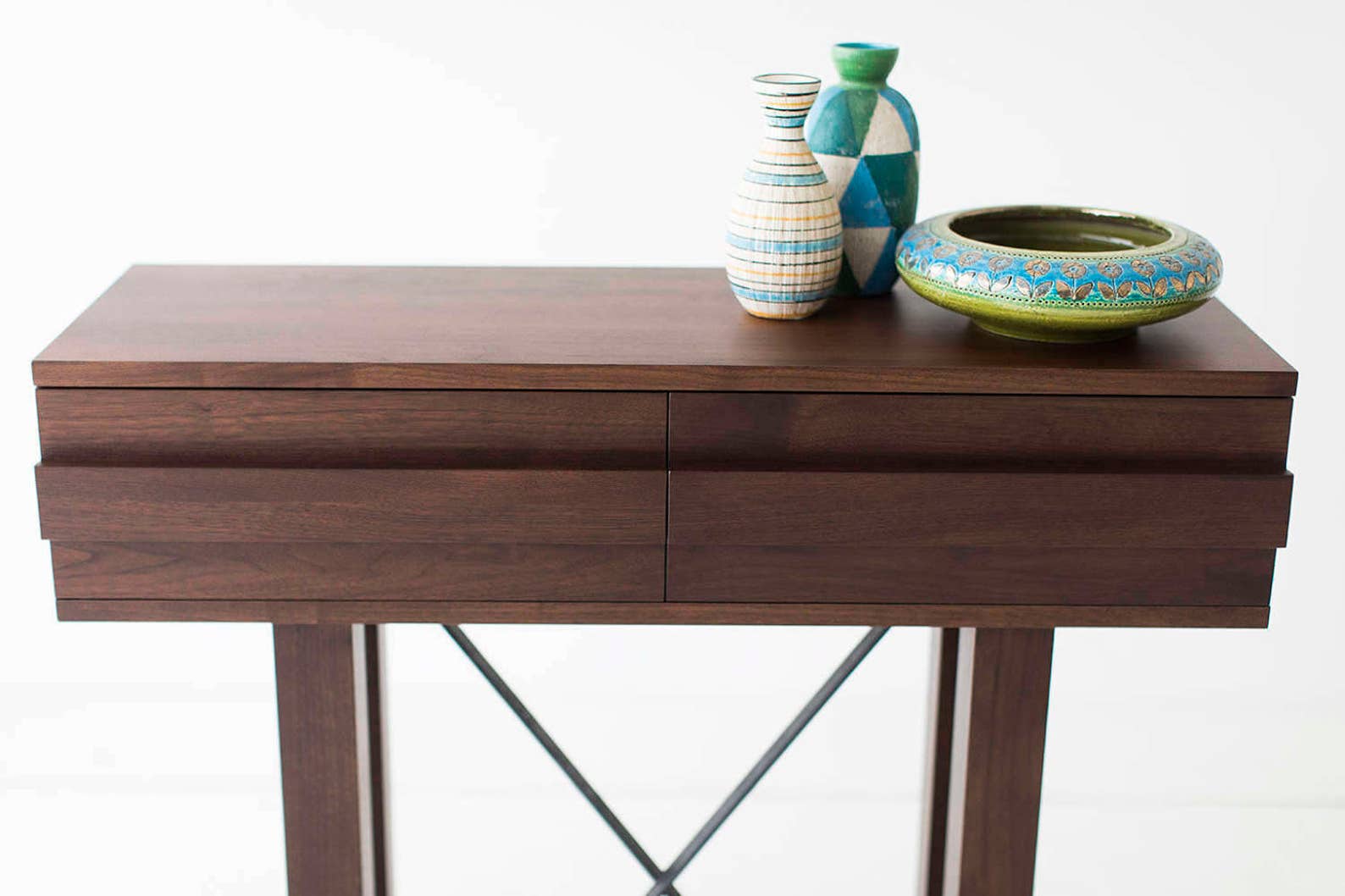 Console Table Mid Century Console Table Mid Century Console Etsy