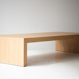 Large Waterfall Coffee Table