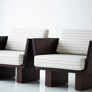 Suelo Outdoor Lounge Chair - Walnut Finish