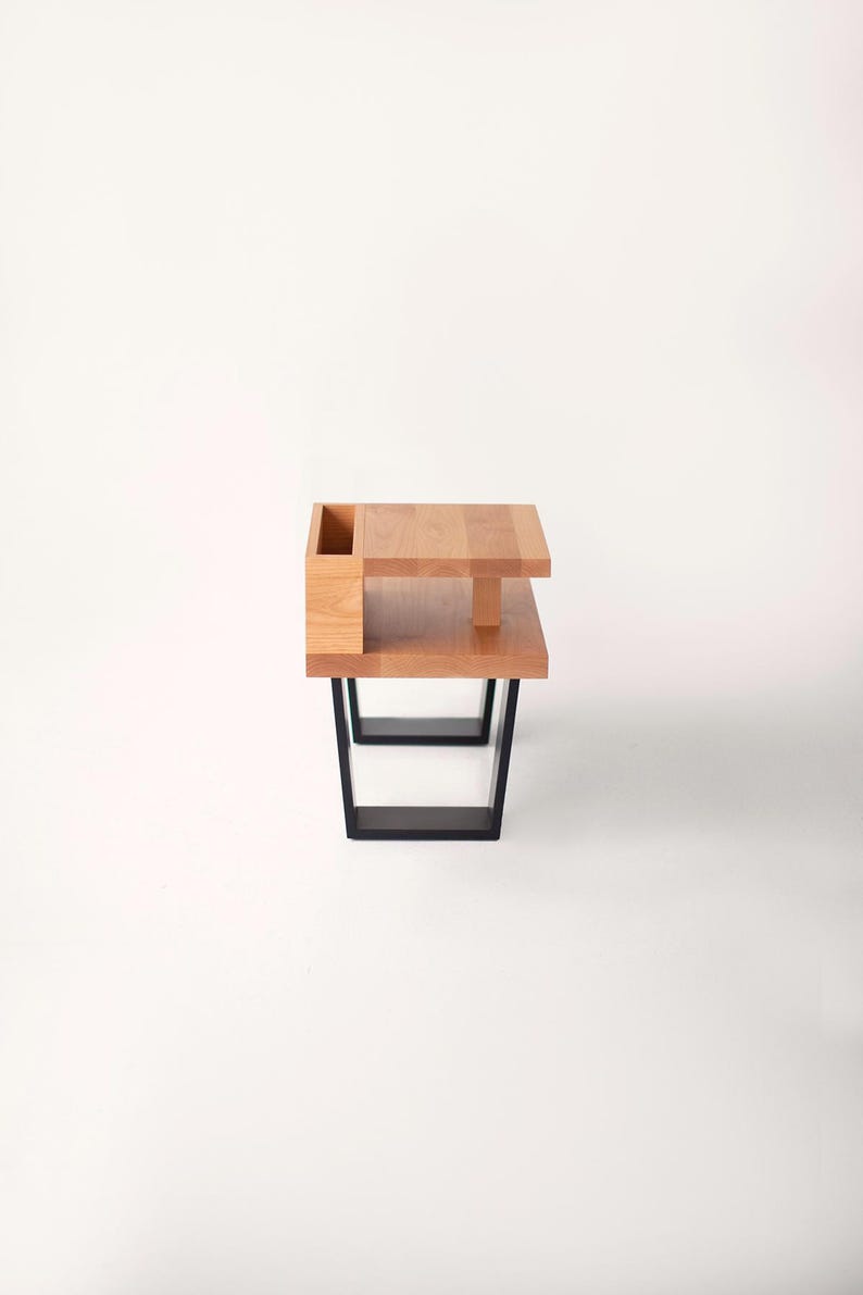 Mid Century Inspired End Table - Etsy