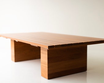 Suelo Outdoor Wood Coffee Table