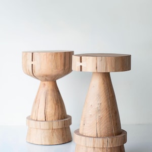 Organic Modern Counter Stool - The Boca Uno image 1