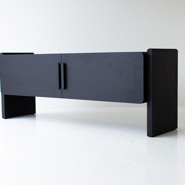 Iris Modern Credenza in Black