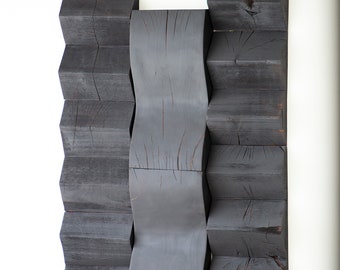Shou Sugi Ban Wall Art