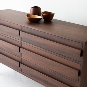 Modern Walnut Dresser image 2