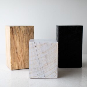 Reclaimed Wood Side Table - Etsy