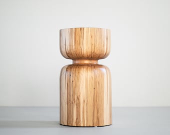 Natural Wood Roma Counter Stool