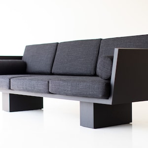 Suelo Black Modern Sofa